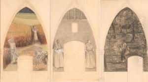 Serie Di Dieci Cartoni by Pietro Gaudenzi