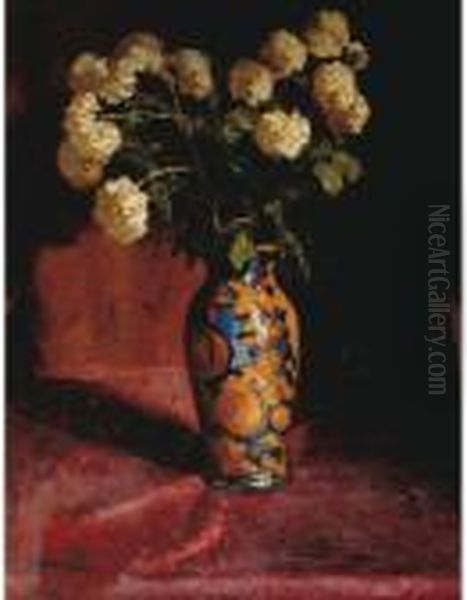 Vaso Con Fiori Bianchi - view 1