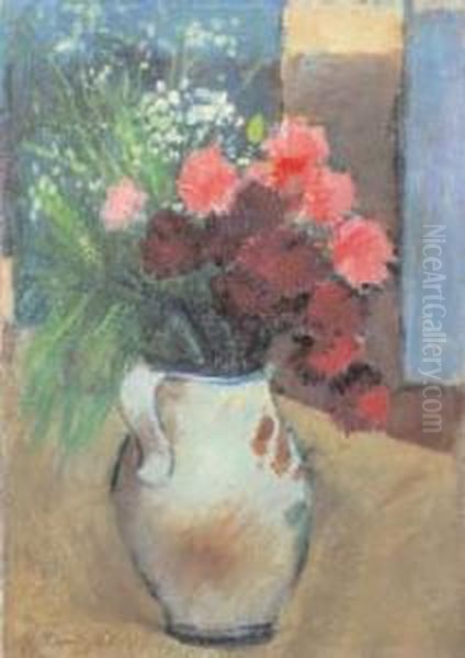 Brocca Con Garofani - view 1