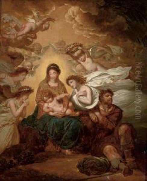 The Rest On The Flight Into Egypt - view 1