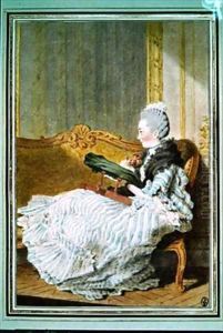 Francoise Therese Eleonore de Nettancourt Vaubecourt known as Madame dAlen by Louis Carrogis Carmontelle