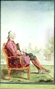 Jean Francois du Bellay Abbot of the Resnel by Louis Carrogis Carmontelle