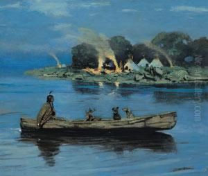 Returning From The Hunt by Gilbert Gaul