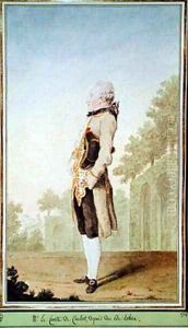 Louis Antoine Auguste 1733-1807 Comte de Chabot and Duc de Rohan by Louis Carrogis Carmontelle