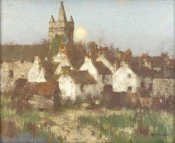 Kirkcudbright By Moonlight - view 1
