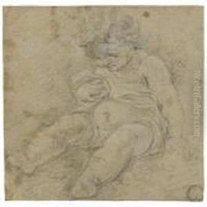 A Seated Putto