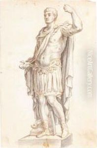 Studio Dall'antico by Giovanni Battista (Baciccio) Gaulli