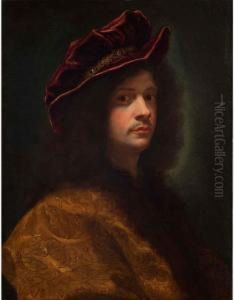 Autoritratto by Giovanni Battista (Baciccio) Gaulli