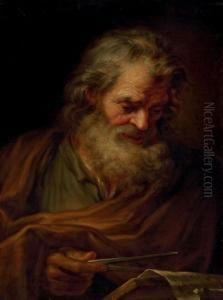 Archimedes Of Syracuse by Giovanni Battista (Baciccio) Gaulli