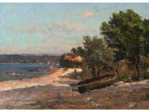 :bord De Cote Varoise by Adolphe Gaussen