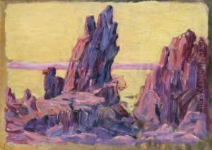 Rochers A Ploumanac'h by Leo Gausson