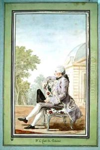 Charles Francois Casimir Le Comte de Tavannes by Louis Carrogis Carmontelle