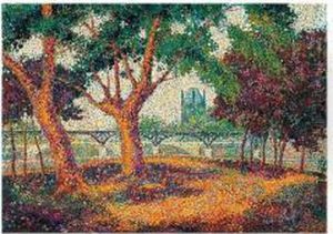 Le Pont Des Arts by Leo Gausson