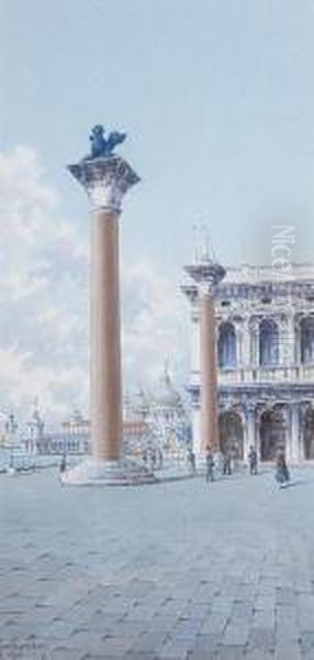 St. Mark's Square With The Columns - view 1