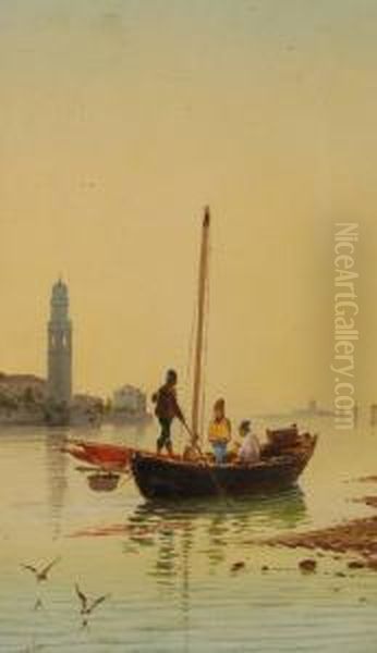 Boat Onthe Lagoon - view 1