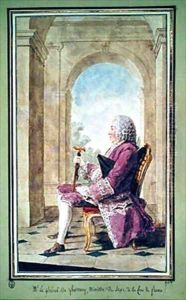 Gaspard Francois Belon de Fontenay by Louis Carrogis Carmontelle