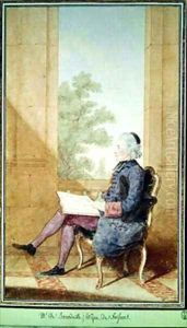 Henri Joseph Claude de Bourdeilles bishop of Soissons by Louis Carrogis Carmontelle