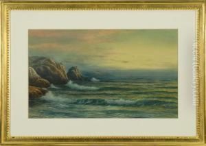 Sunset On A Rocky Coast
