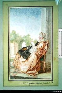 Henriette Julie de Dufort Duras comtesse dEgmont douairiere by Louis Carrogis Carmontelle