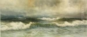 Seascape With Crashing Waves