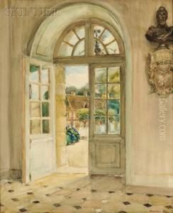La Porte Ouverte, Chateau Du Breau by Walter Gay