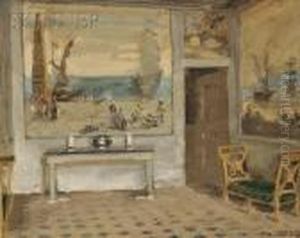 Antichambre, Chateau Du Saussay by Walter Gay