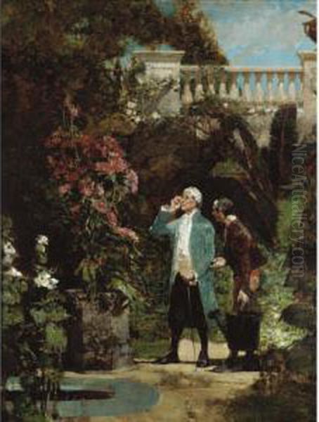 The Cards Players; The Botanist - view 1