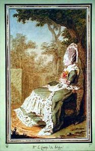 La comtesse de Maleissye by Louis Carrogis Carmontelle