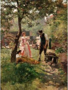 Under The Apple Tree by Walter Gay