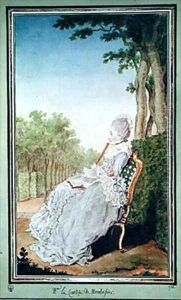 La comtesse de Montboissier by Louis Carrogis Carmontelle