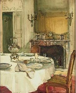 The Dejeuner by Walter Gay