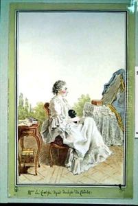 La Comtesse du Chatelet by Louis Carrogis Carmontelle