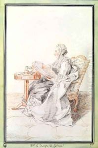 La Duchesse de Chevreuse by Louis Carrogis Carmontelle
