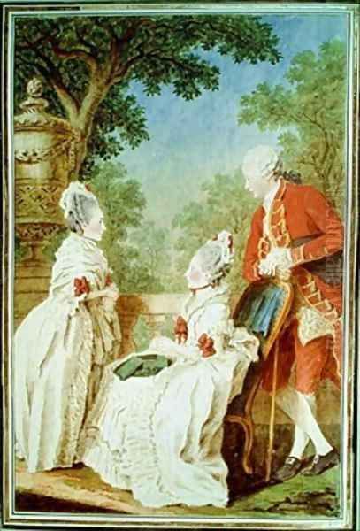 La Marquise de Courtebonne Anne Marie du Puy Montbrun de Montcalm and Louis Pierre de Chastenet Comte de Puysegur 1726-1807 - view 1