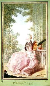 La marquise de la Force by Louis Carrogis Carmontelle