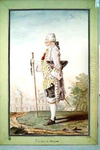 Le Baron de Montpezat by Louis Carrogis Carmontelle