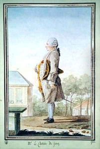 Le Chevalier de Gascq by Louis Carrogis Carmontelle