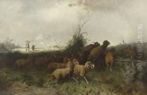 Aufgeschreckt! by Friedrich Otto Gebler