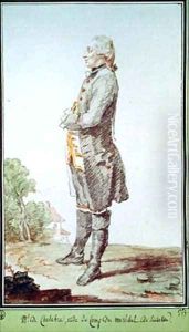 Le Marquis de Chalabre by Louis Carrogis Carmontelle