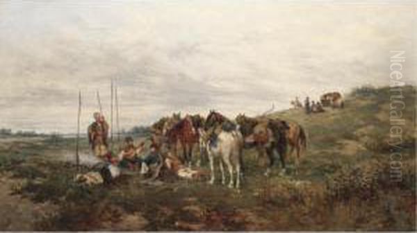 Cossack Encampment - view 1