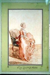 Madame Collin by Louis Carrogis Carmontelle