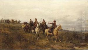 The Cossacks by Ludwik Gedlek