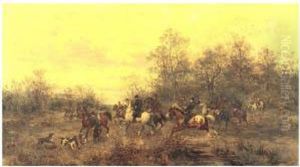 The Hunt by Ludwik Gedlek