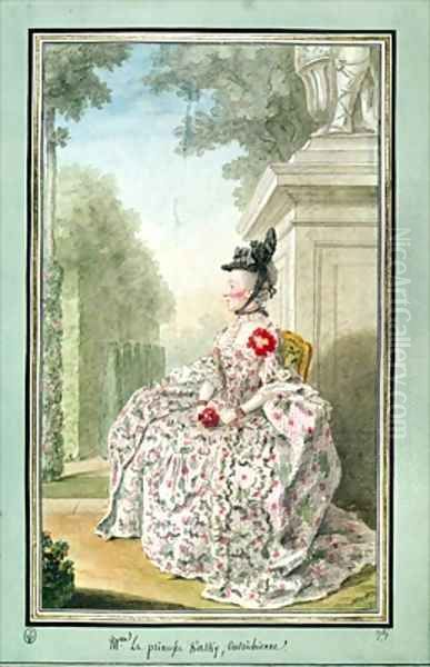 Madame de Kinsky nee Palfy - view 1