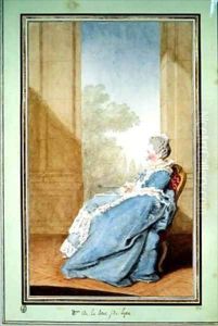 Madame de la Roue de Lyon by Louis Carrogis Carmontelle