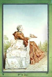 Madame de Lancise by Louis Carrogis Carmontelle