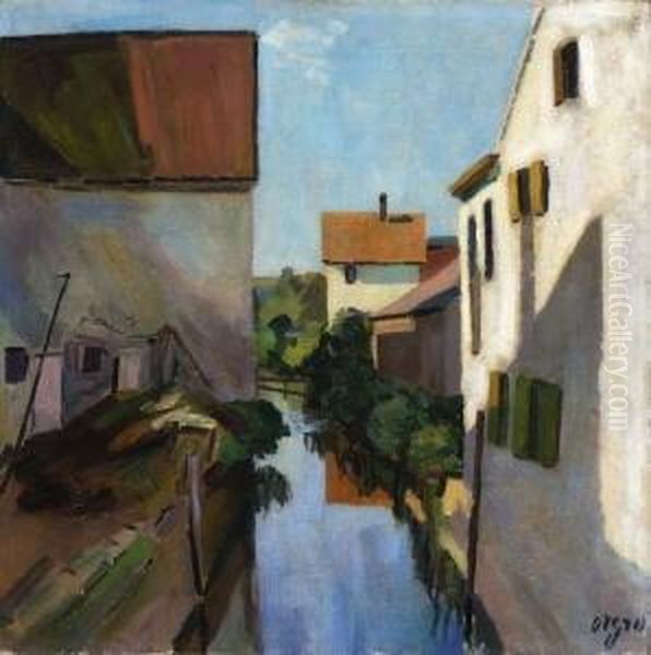 Hauser Am Kanal. - view 1