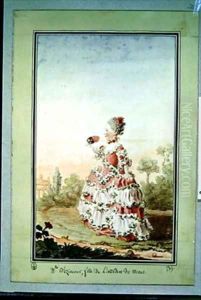 Mademoiselle dAzincourt by Louis Carrogis Carmontelle