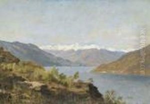 Landschaft Am Vierwaldstattersee. by Johann Joseph Geisser