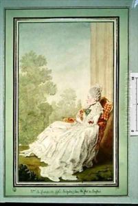 Marie Catherine Stanislas de Bouffiers La Comtesse de Cuce Boisgelin 1744-1794 by Louis Carrogis Carmontelle
